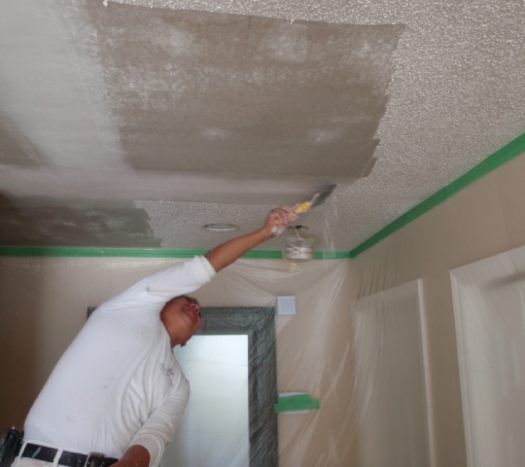 Dania Beach-South Florida Popcorn Ceiling Removal-We offer professional popcorn removal services, residential & commercial popcorn ceiling removal, Knockdown Texture, Orange Peel Ceilings, Smooth Ceiling Finish, and Drywall Repair